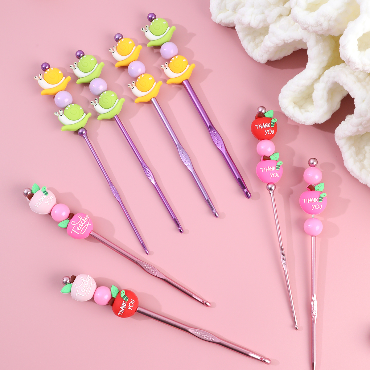 4pcs Crochet Hooks Set Cartoon – обзор и цена Crochet Hook Set