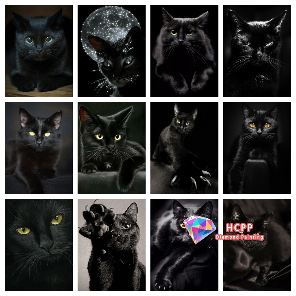 unframe Black Cat Animal Diamo – обзор и цена Art Craft Animals