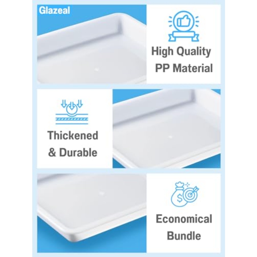 8 Pack Plastic Art Trays 10.9' – обзор и цена School Of Art X Craft