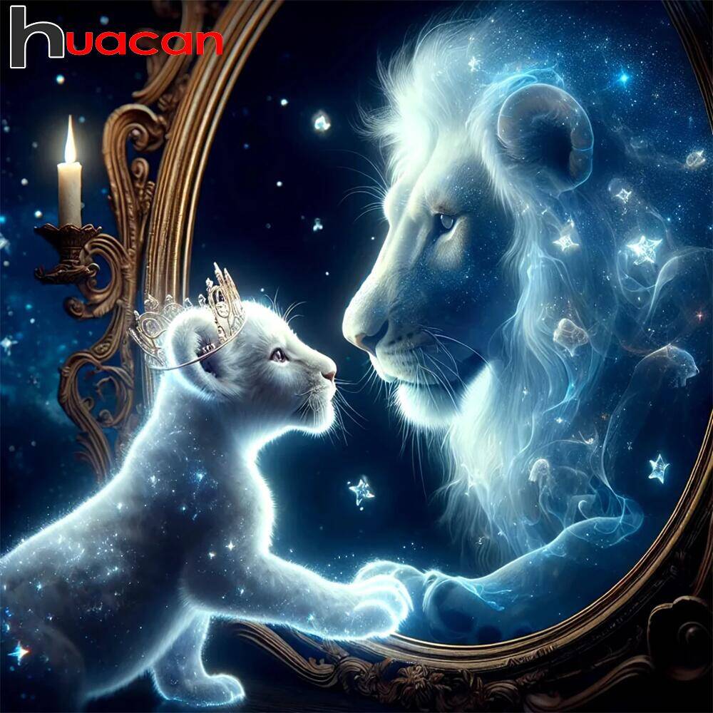 Huacan Diamond Painting Art Cr – обзор и цена Art Craft Lion