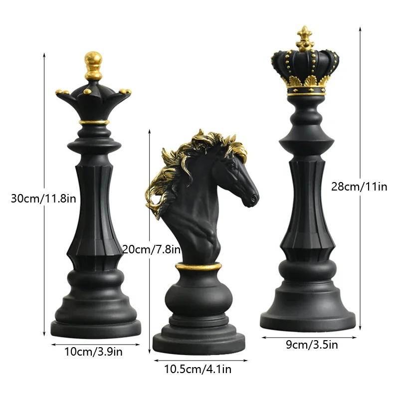 New Nordic Chess Ornaments Che – обзор и цена Queen Art Craft