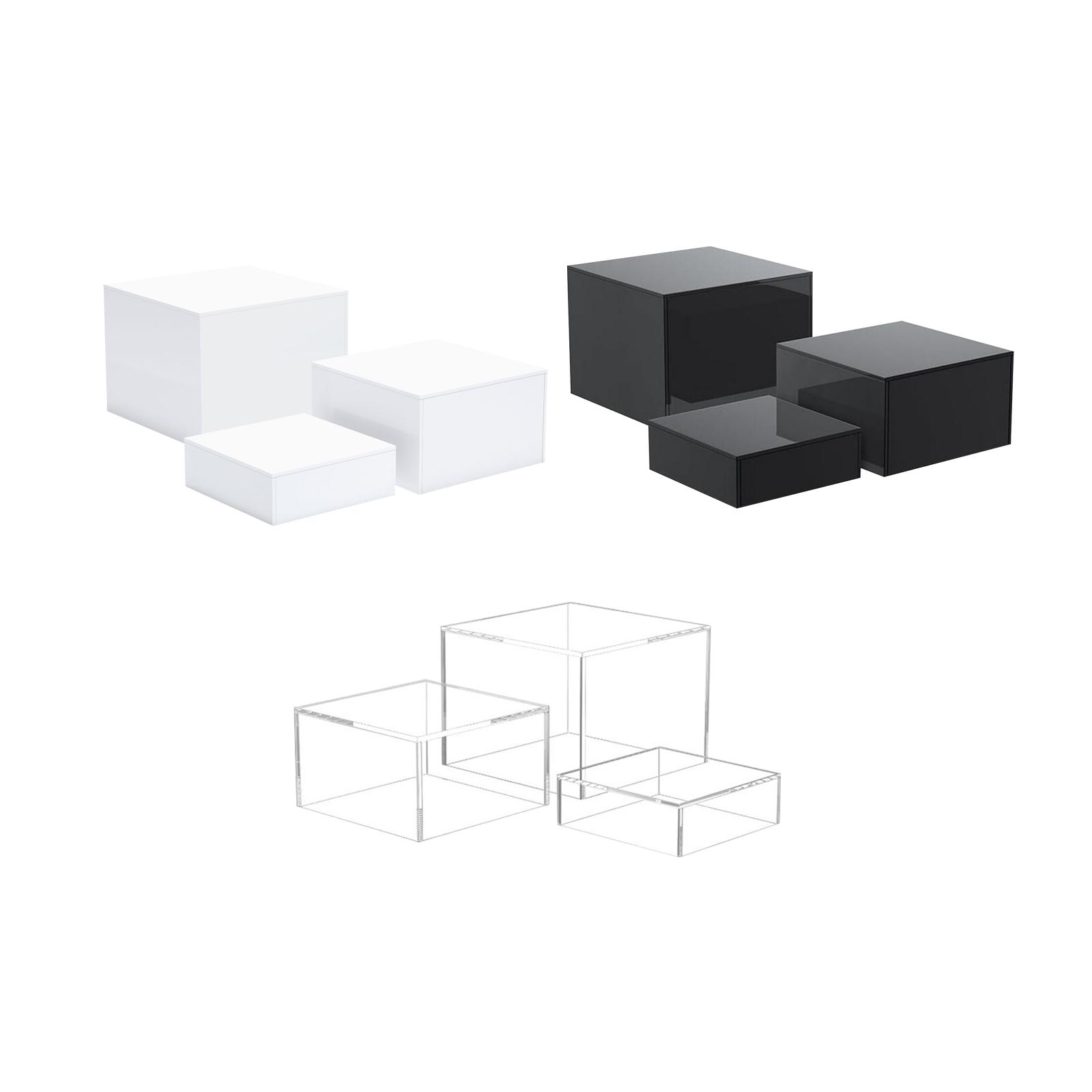 3Pcs Buffet Risers with Hollow – обзор и цена Exhibition Of Art And Craft