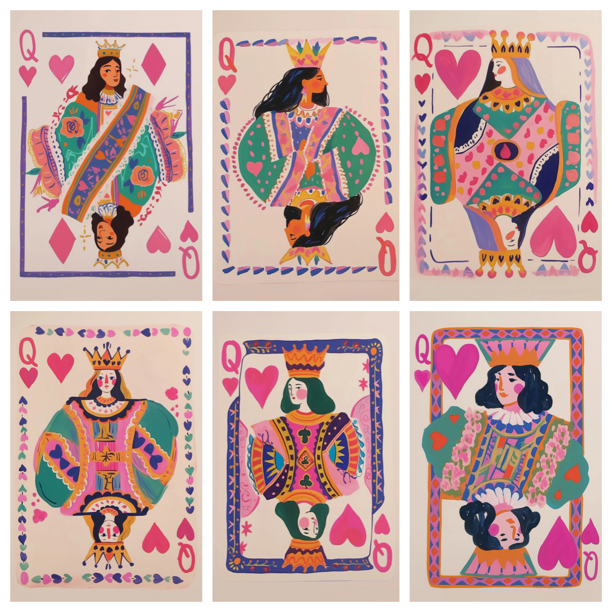 1pc Queen of Hearts Poker Diam – обзор и цена Queen Art Craft