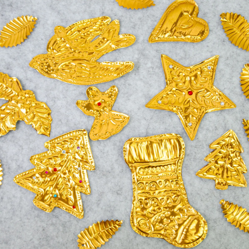 DIY Gold Foil Art Relief Chris – обзор и цена Art Craft In Paper