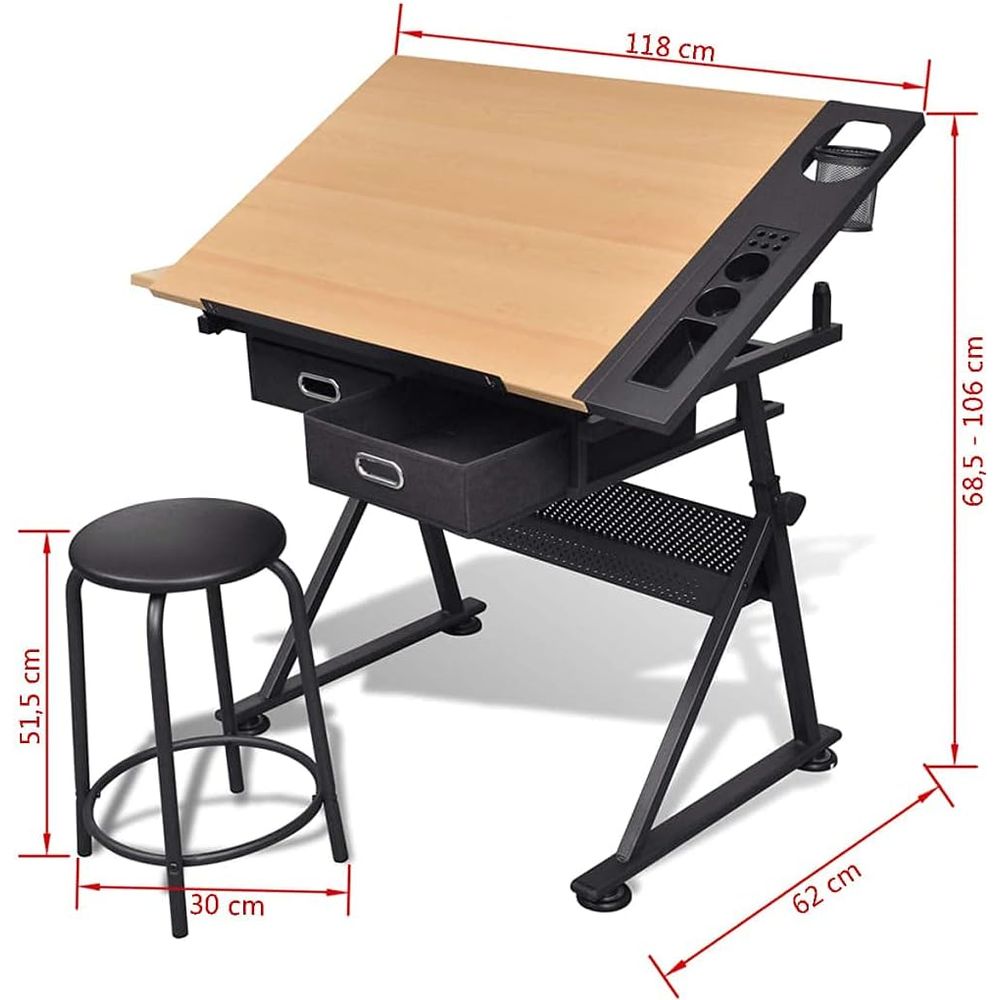 Adjustable Height Drafting Tab – обзор и цена Art & Craft Paper Ideas