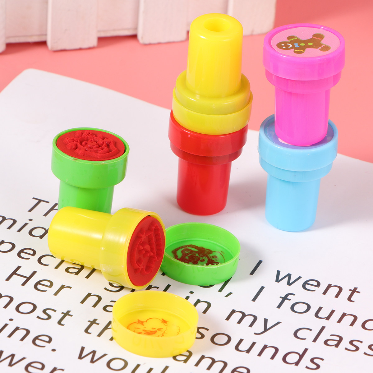 10Pcs Christmas Seal Stamp Set – обзор и цена Art Craft Animals