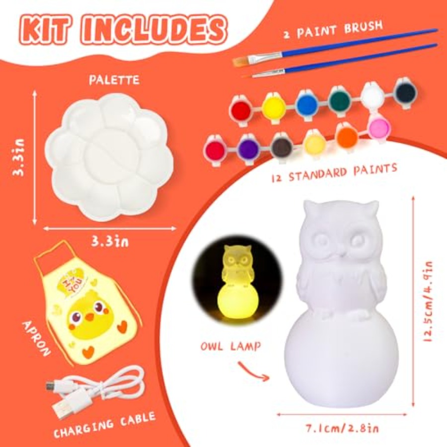 Paint Your Own Lamp Kit, Arts  – обзор и цена Art Craft Painting