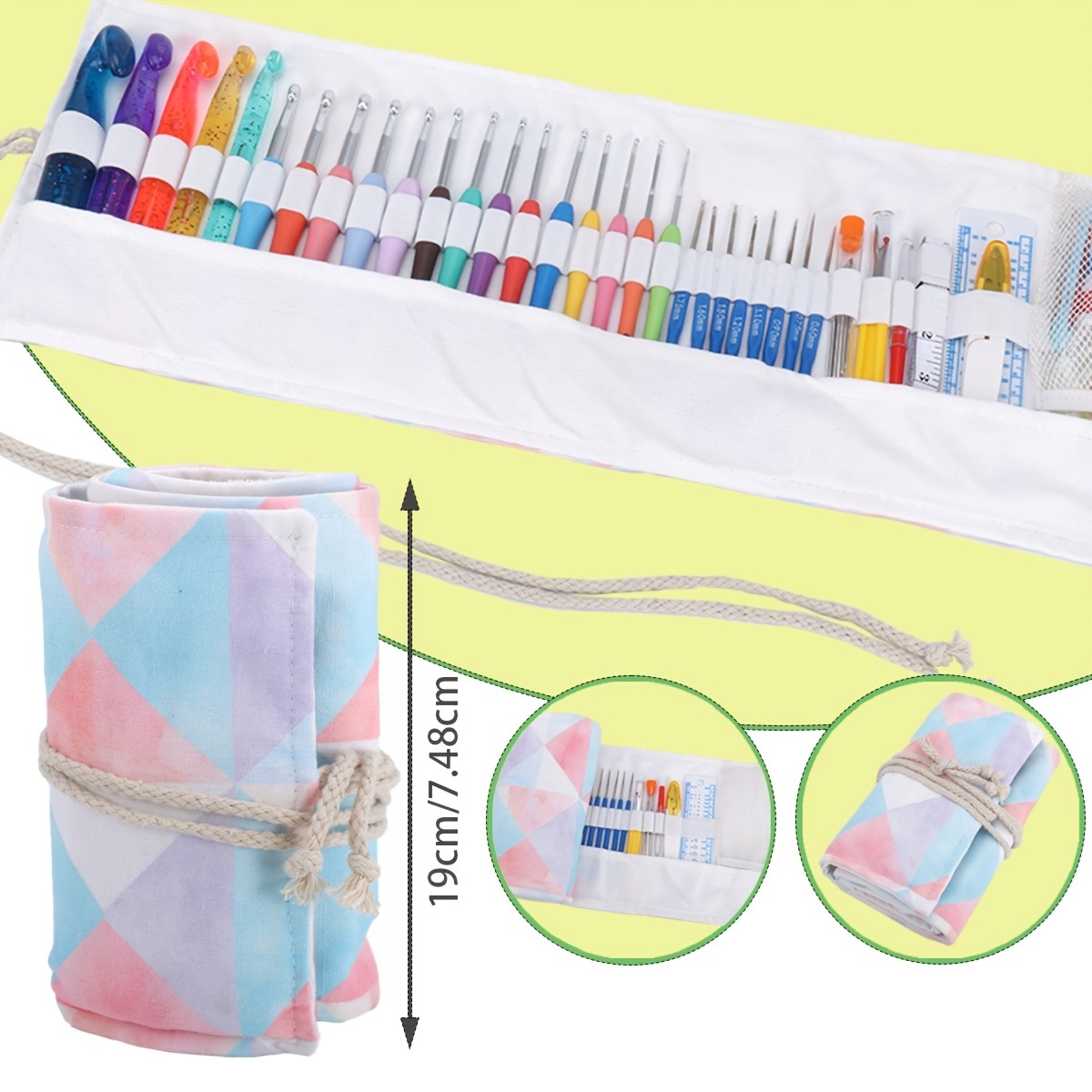 118pcs Crochet Hooks Sets, Erg – обзор и цена Crochet Hook Set