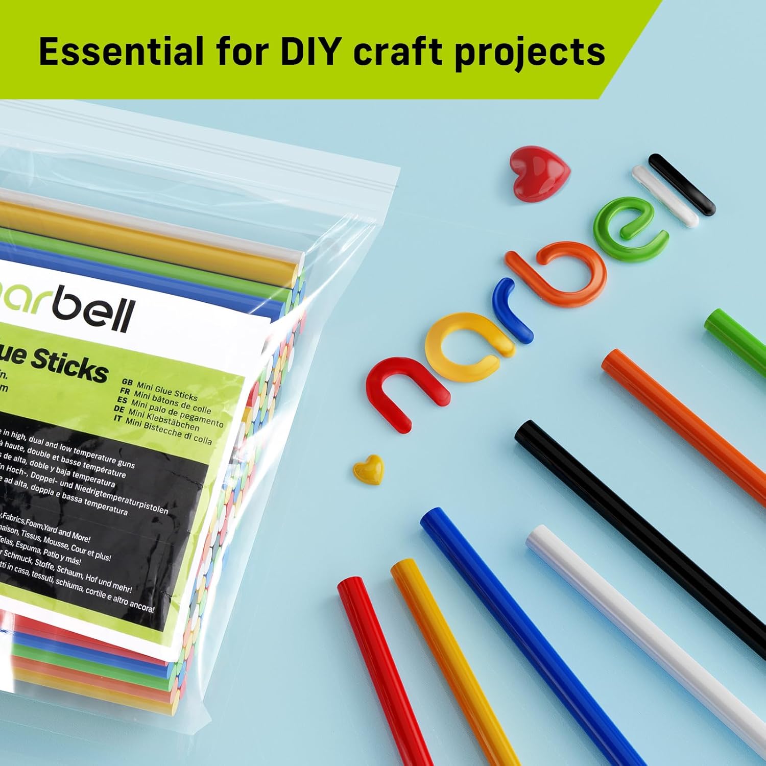 Mini Hot Glue Sticks 100 Pcs,  – обзор и цена School Of Art X Craft