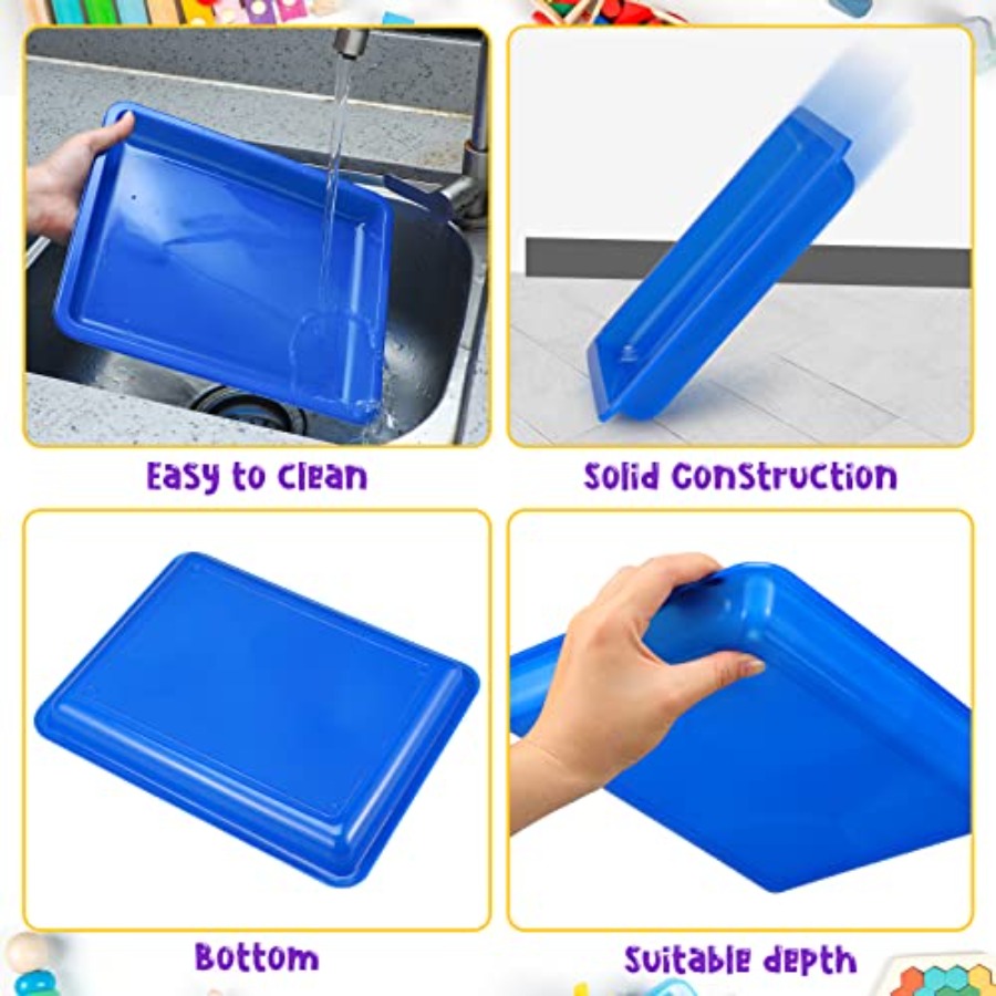 24 Pcs Plastic Art Trays 11 x  – обзор и цена School Of Art X Craft