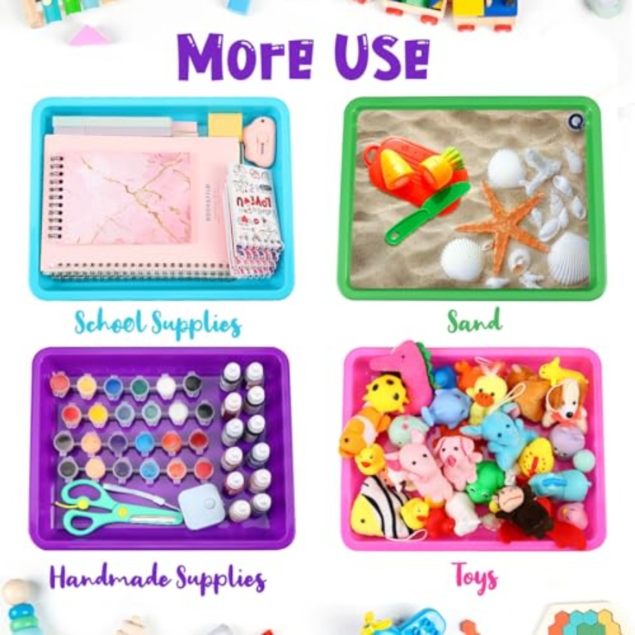 24 Pcs Plastic Art Trays 11 x  – обзор и цена School Of Art X Craft