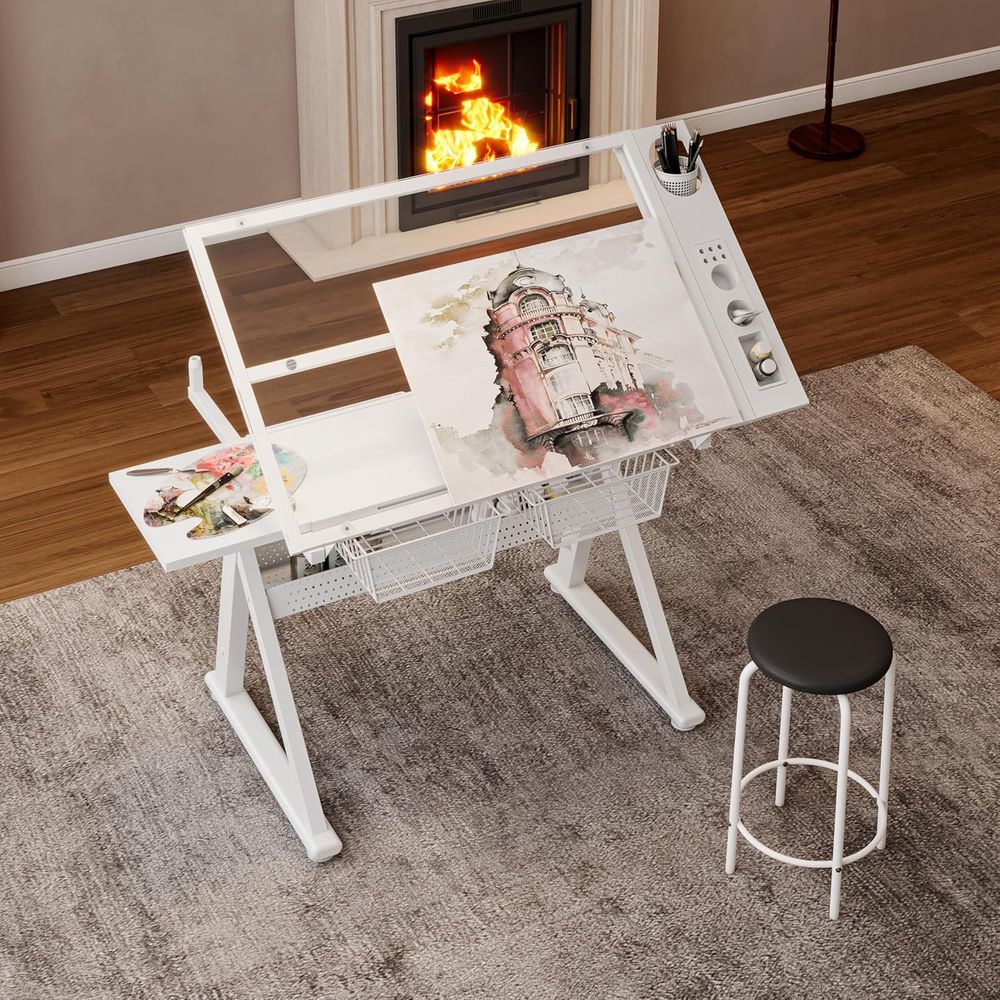 Adjustable Art Desk with Tempe – обзор и цена Art & Craft Paper Ideas