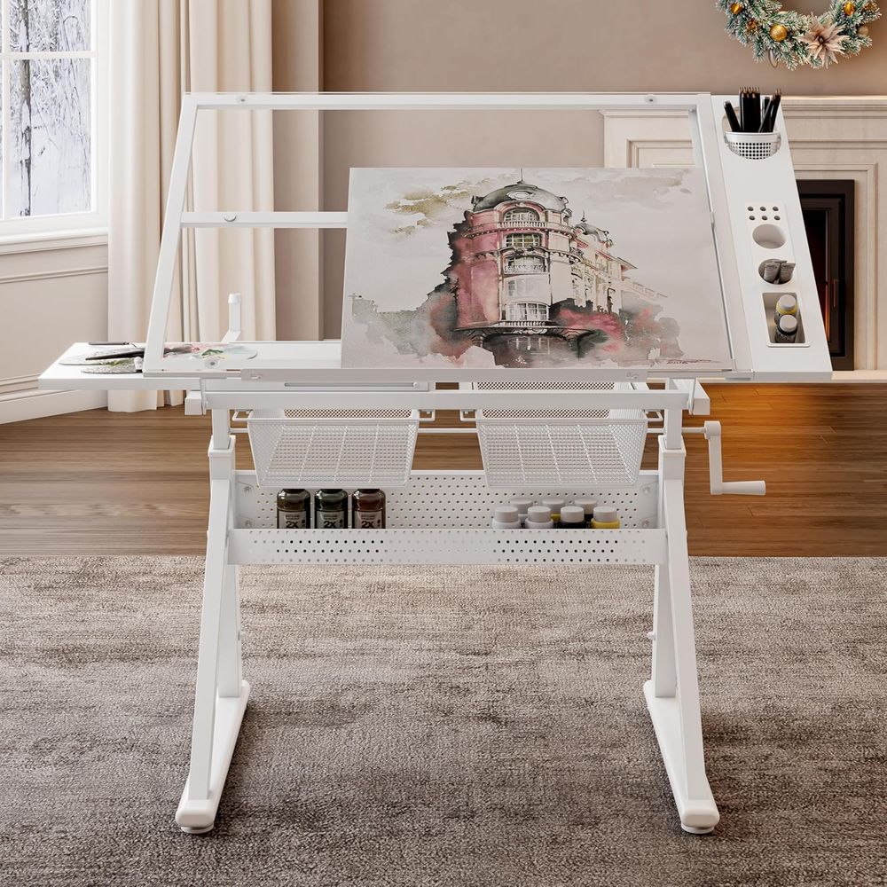Adjustable Art Desk with Tempe – обзор и цена Art & Craft Paper Ideas