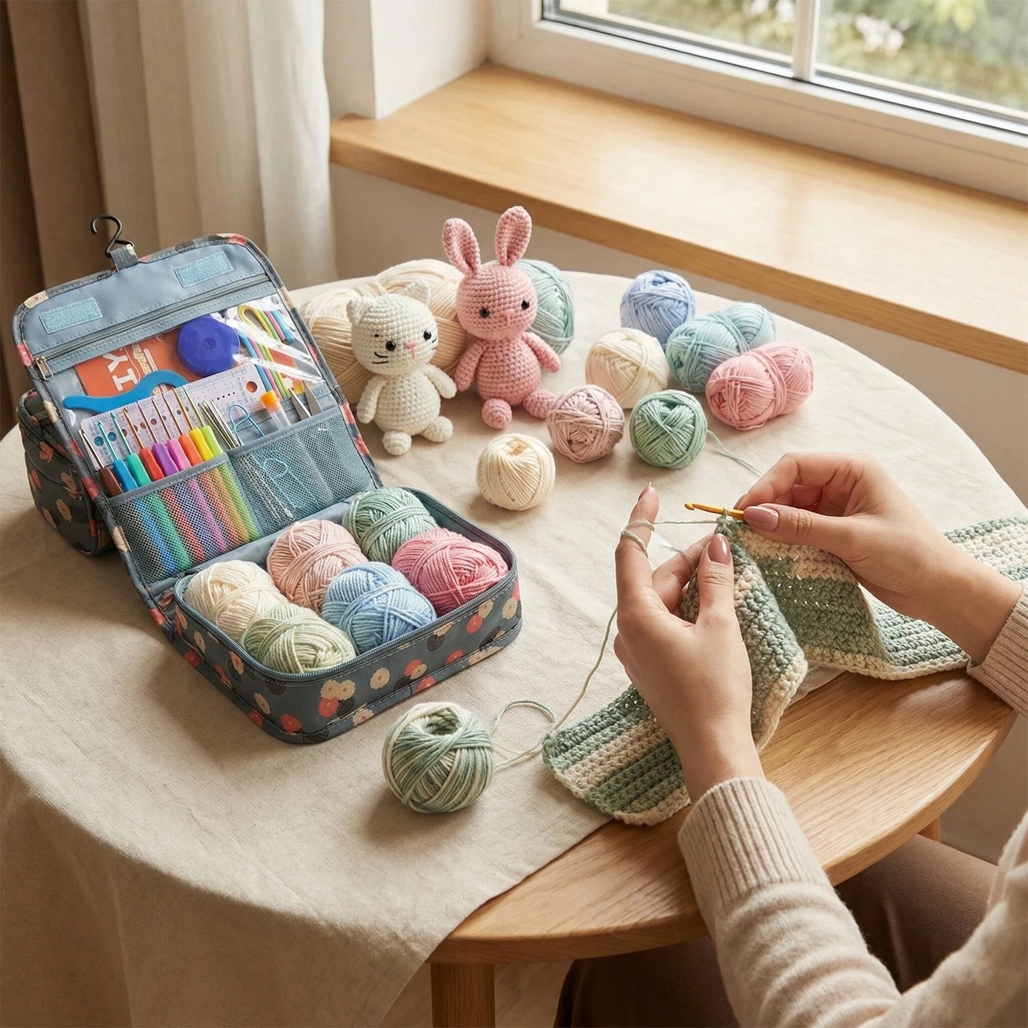 Knitting Crochet Hook Set Home – обзор и цена Crochet Hook Set