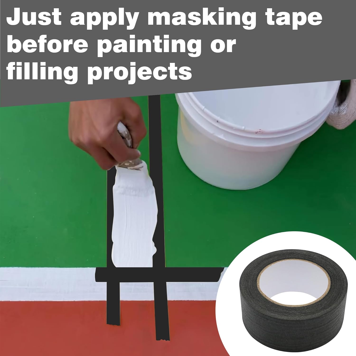 Black Painters Tape 2 inch x 5 – обзор и цена School Of Art X Craft