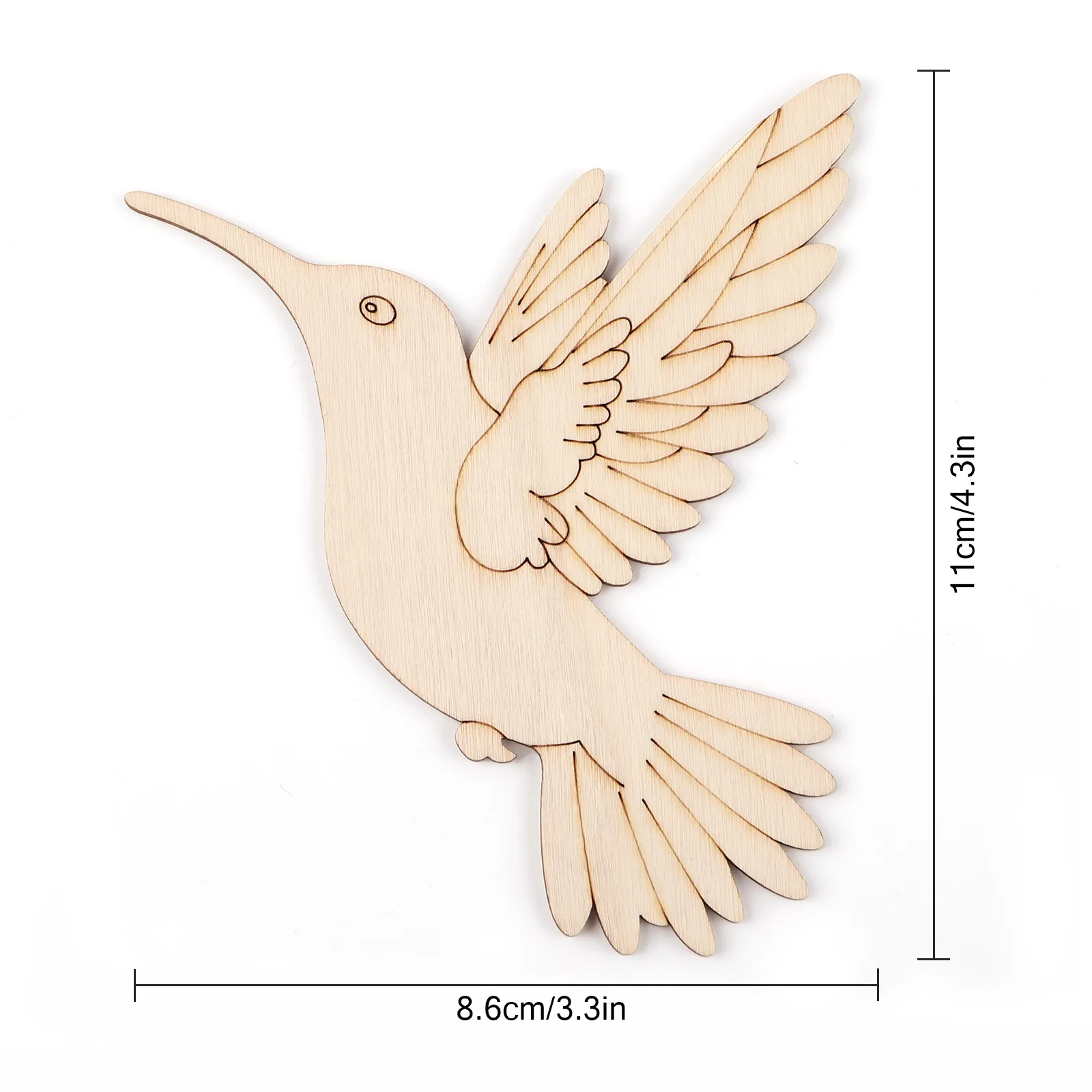 10pcs Unfinished Wood Animal B – обзор и цена Art Craft Animals