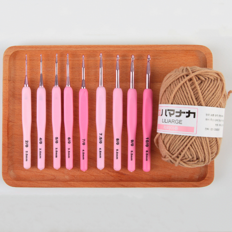 9pcs Crochet Hook Kit 2.5-6cm  – обзор и цена Crochet Hook Set