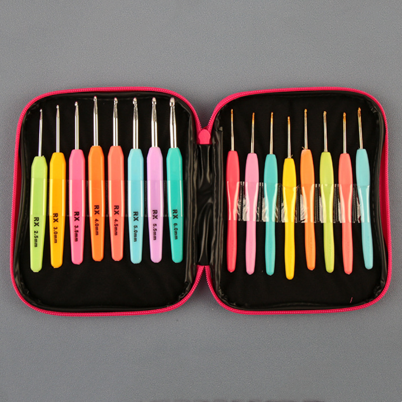 9pcs Crochet Hook Kit 2.5-6cm  – обзор и цена Crochet Hook Set