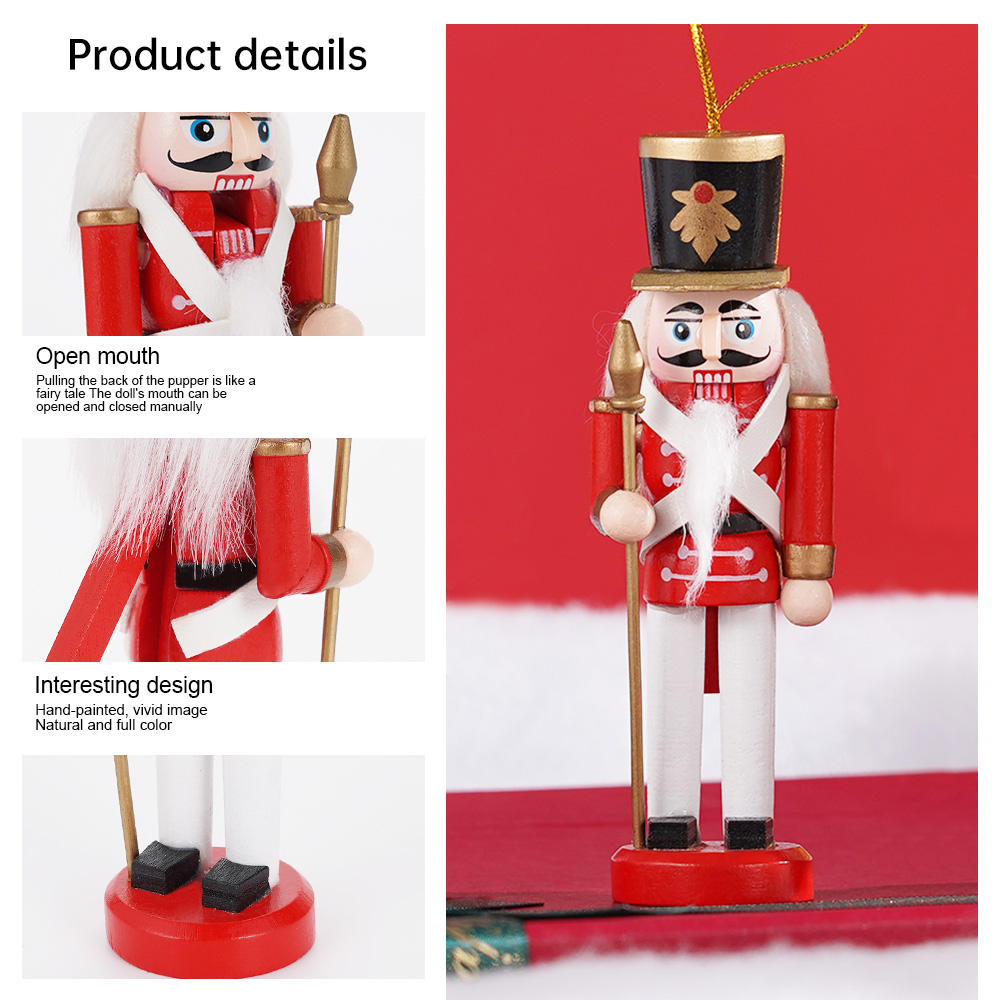 5pcs Mini Nutcracker Ornaments – обзор и цена Art Craft Village