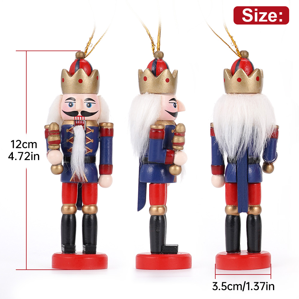 5pcs Mini Nutcracker Ornaments – обзор и цена Art Craft Village