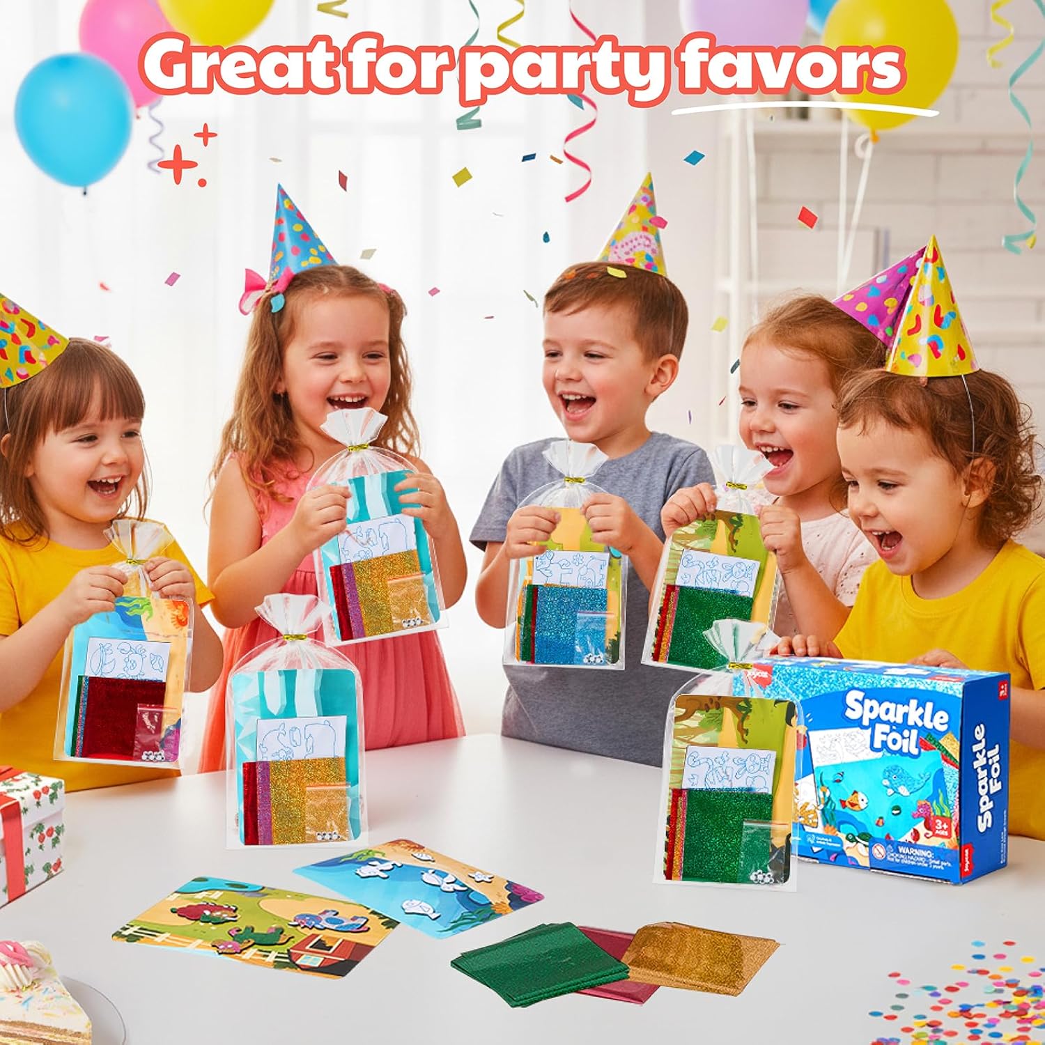 Foil Craft Party Favors Kit, 2 – обзор и цена Art Craft Animals