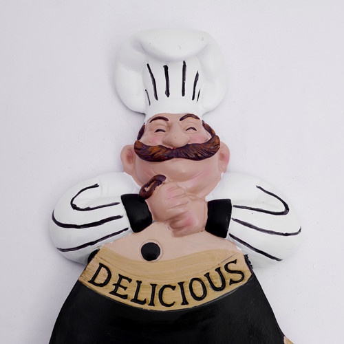 Chef and Fish Figurine Message – обзор и цена Art Craft Bakery