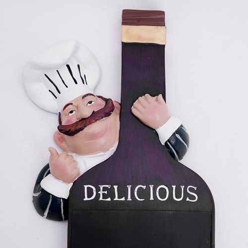 Chef and Fish Figurine Message – обзор и цена Art Craft Bakery