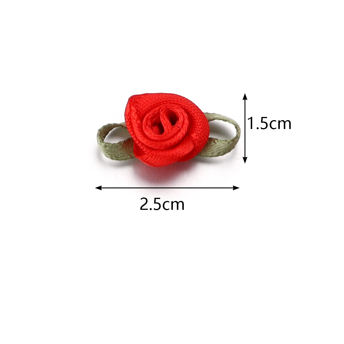 50Pcs 1.5x2.5cm 18 Colors For  – обзор и цена Art Craft Flower
