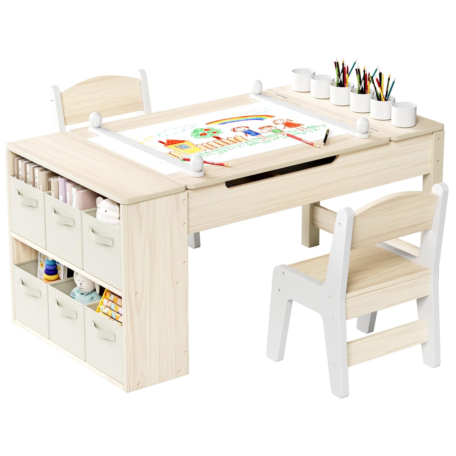 3 in 1 Kids Art Table and Chai – обзор и цена School Of Art X Craft