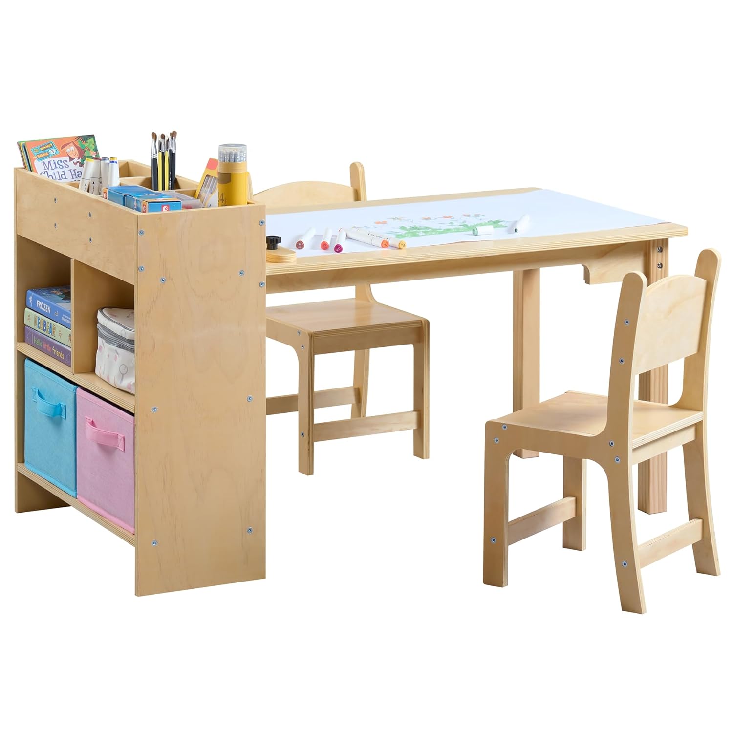 Kids Art Table and 2 Chairs Se – обзор и цена School Of Art X Craft