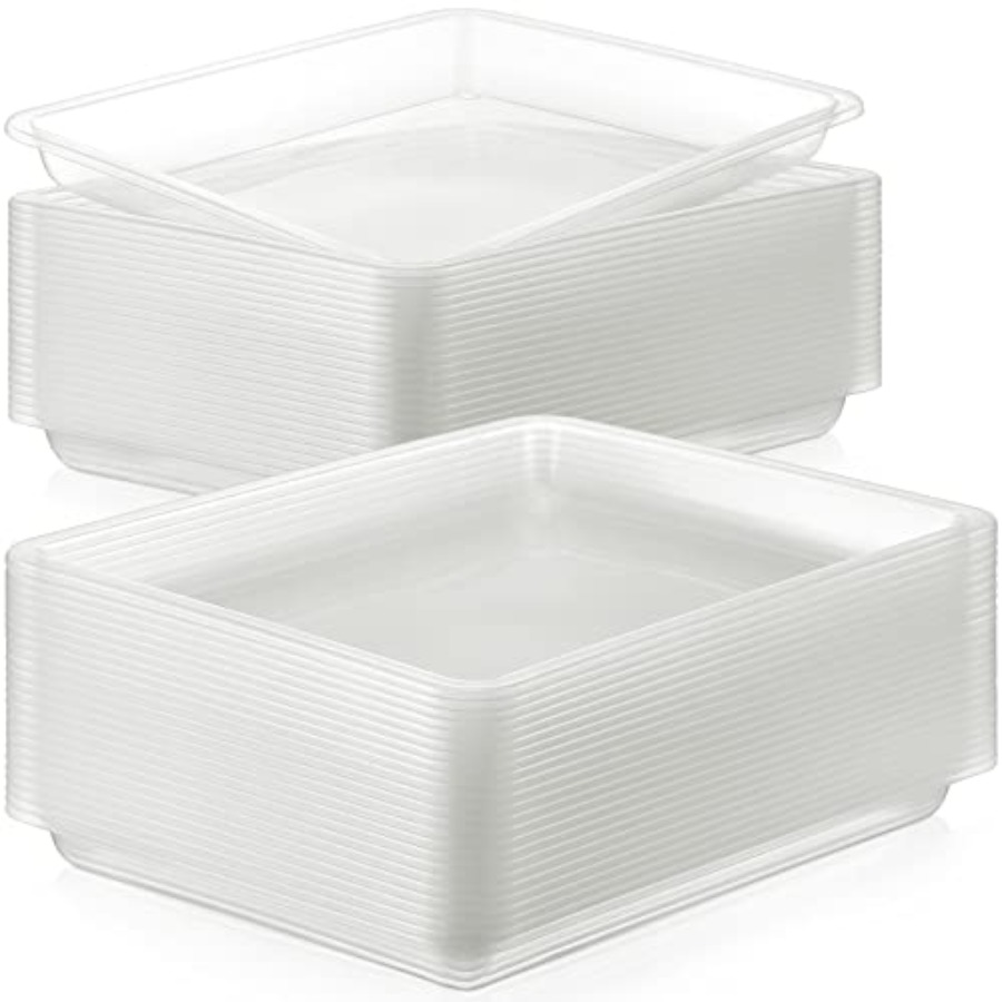 24 Pcs Plastic Art Trays 11 x  – обзор и цена School Of Art X Craft