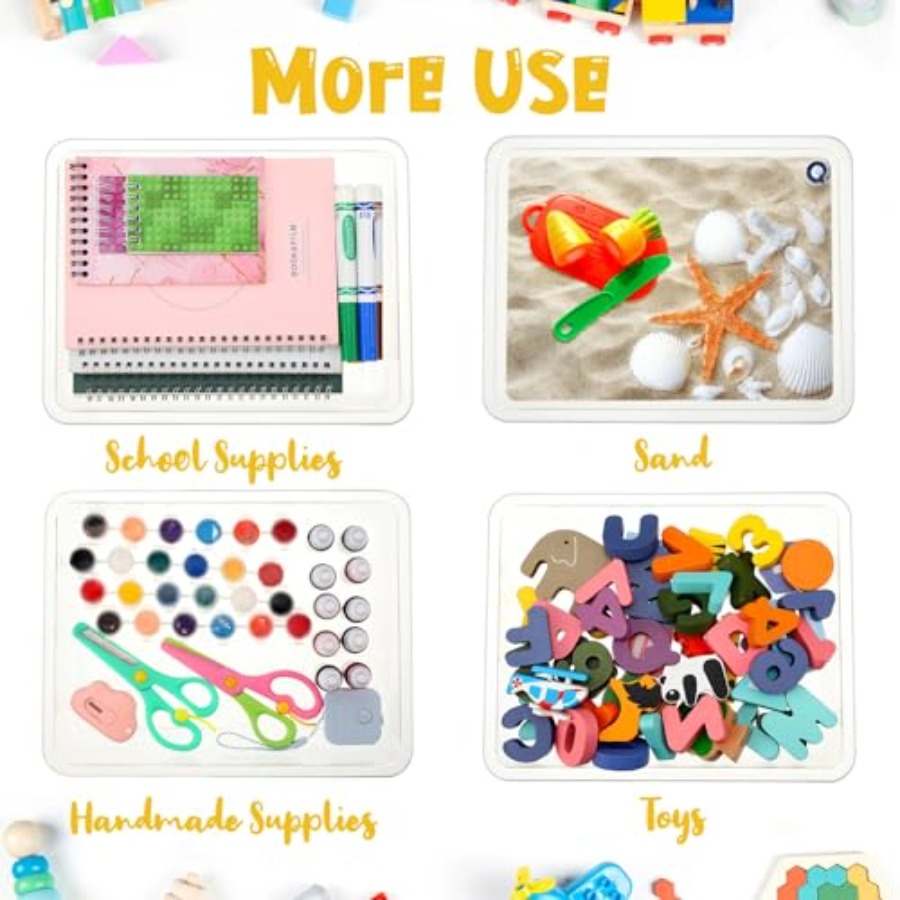 24 Pcs Plastic Art Trays 11 x  – обзор и цена School Of Art X Craft