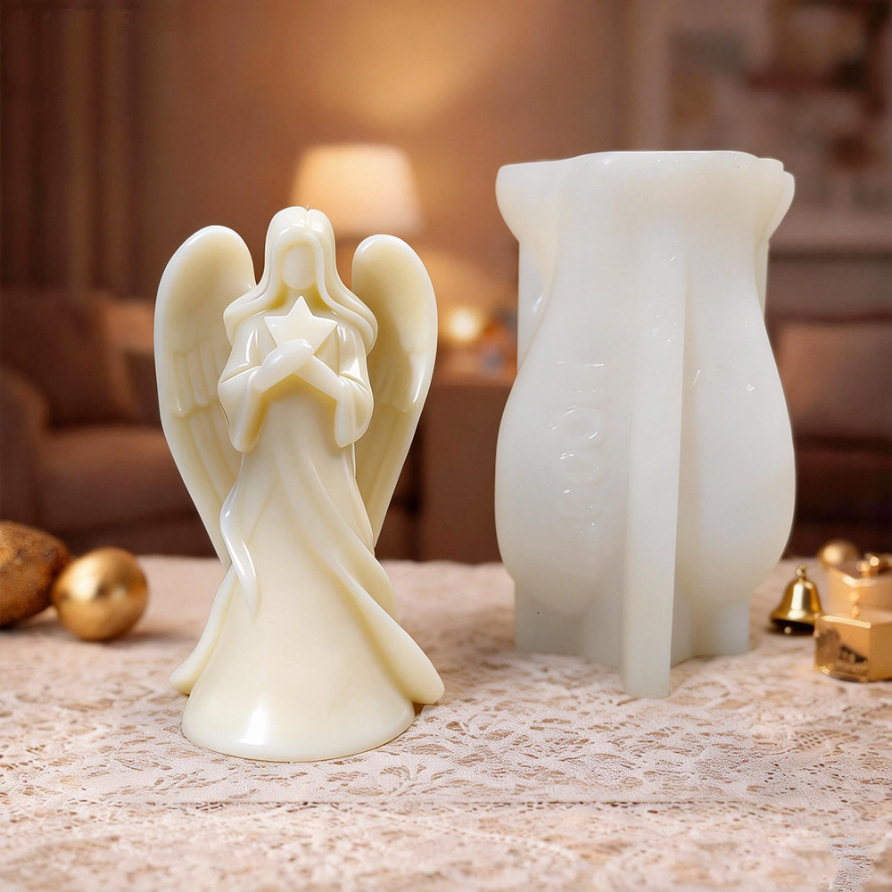 Angel Plaster Mold Beautiful D – обзор и цена Art And Craft Studio