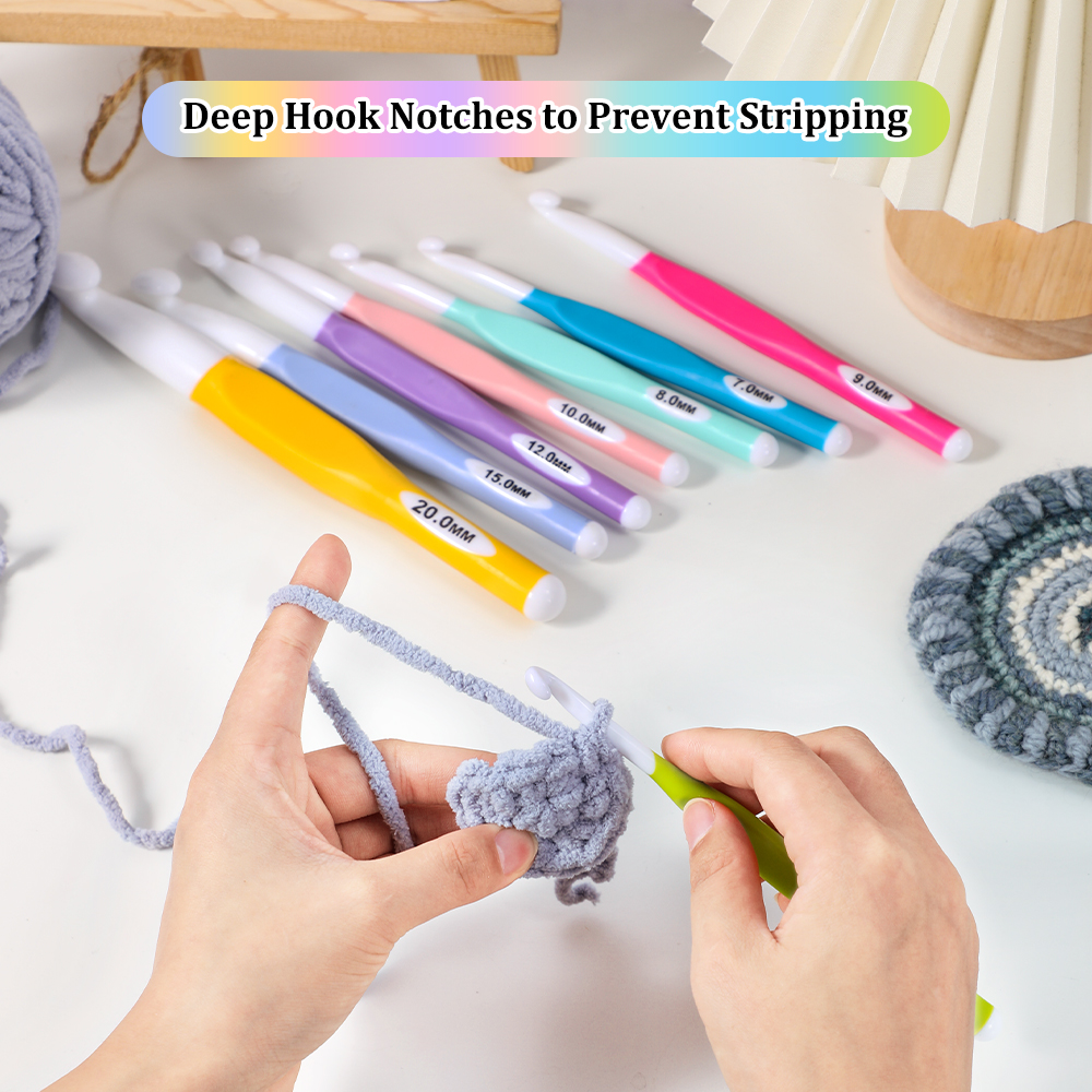 Ergonomic Handle Crochet Hooks – обзор и цена Crochet Hook Set