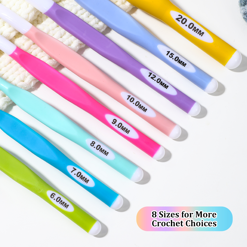 Ergonomic Handle Crochet Hooks – обзор и цена Crochet Hook Set