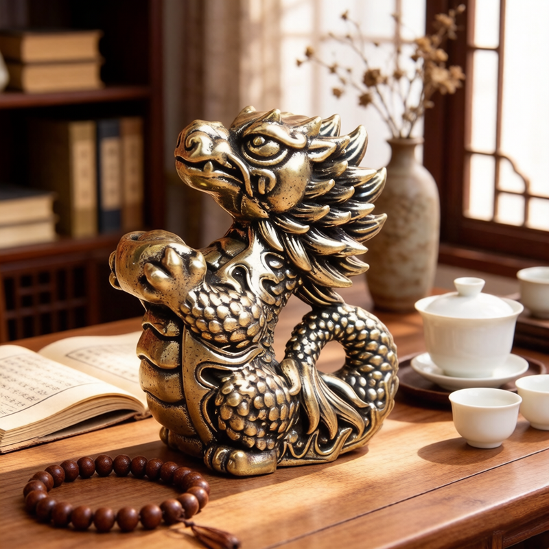 Antique Brass Zodiac Dragon Fi – обзор и цена Exhibition Of Art And Craft