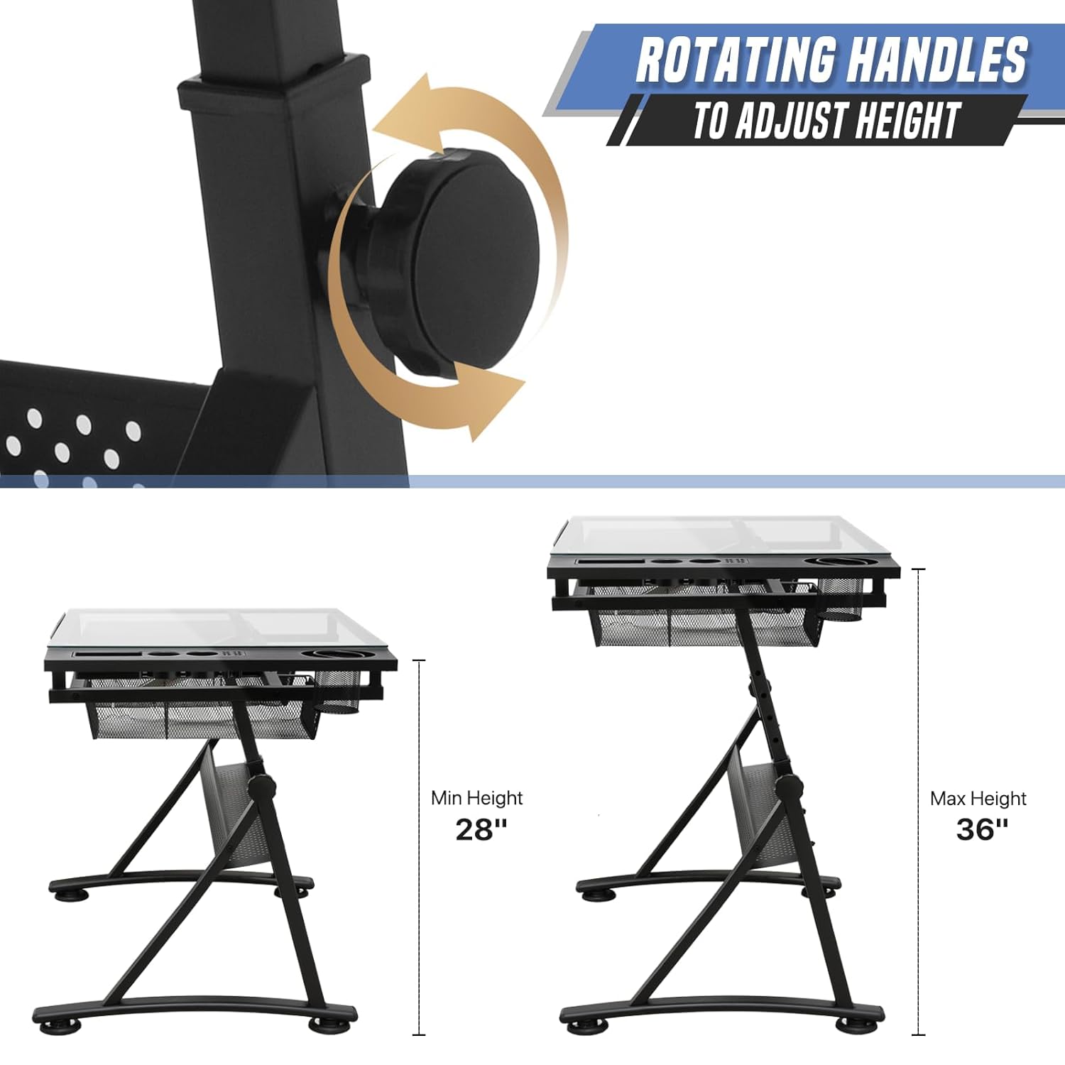 Drafting Table with Height Adj – обзор и цена Art & Craft Paper Ideas