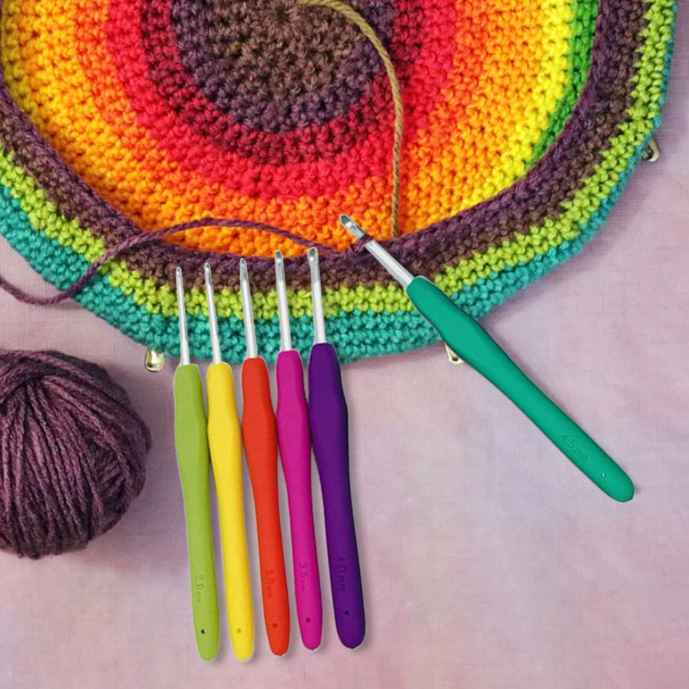 Crochet Hooks Set Yarn Knittin – обзор и цена Crochet Hook Set