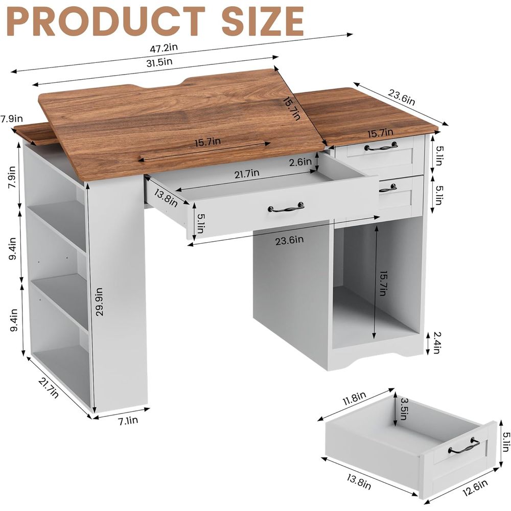 Adjustable Art Desk with Stora – обзор и цена Art Craft Painting