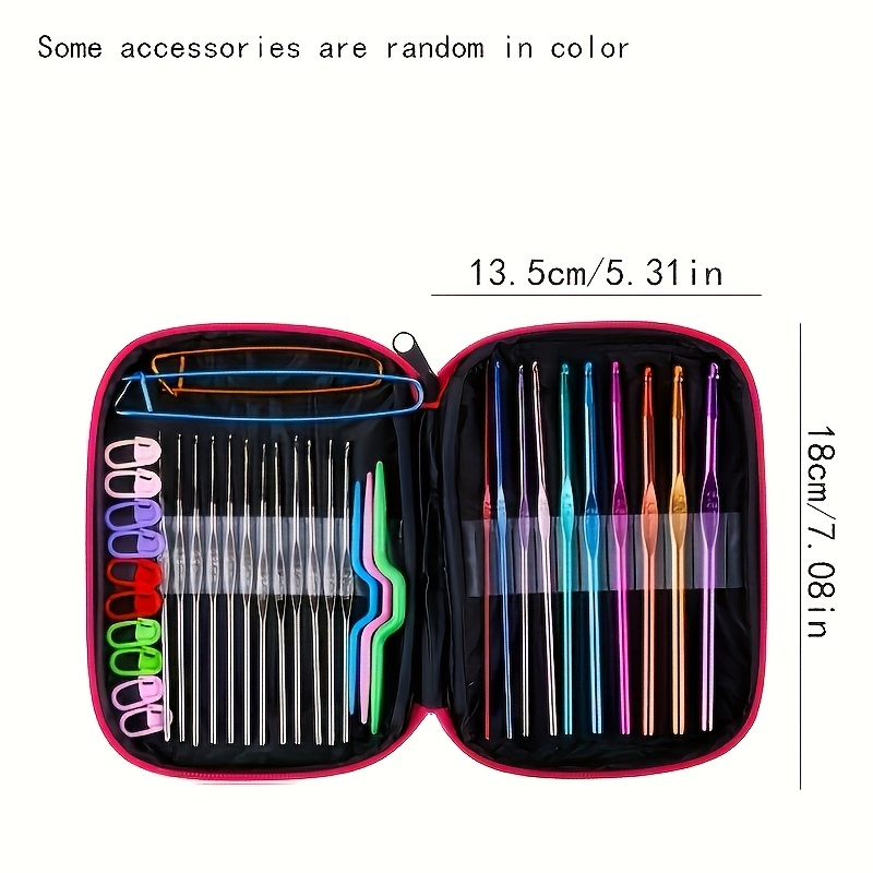 Complete set of metal hook kni – обзор и цена Crochet Hook Set