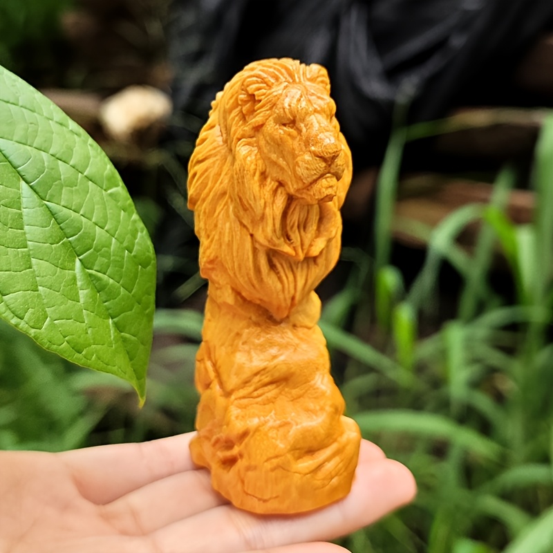 Forest-Style Wooden Lion Head  – обзор и цена Art Craft Lion