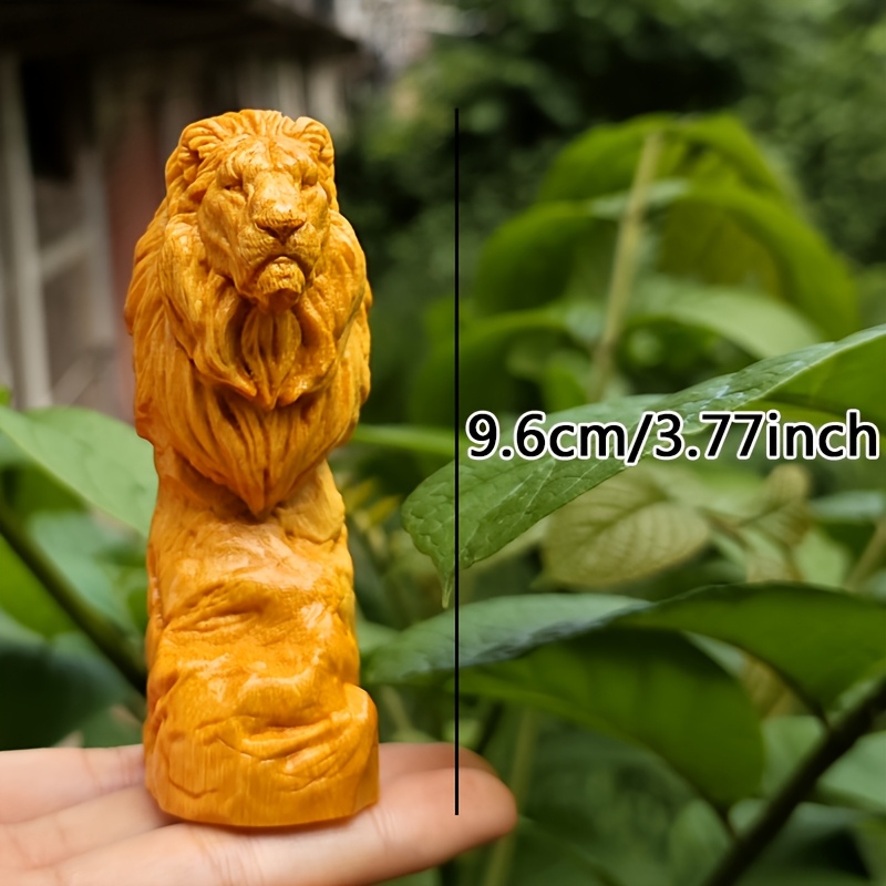 Forest-Style Wooden Lion Head  – обзор и цена Art Craft Lion