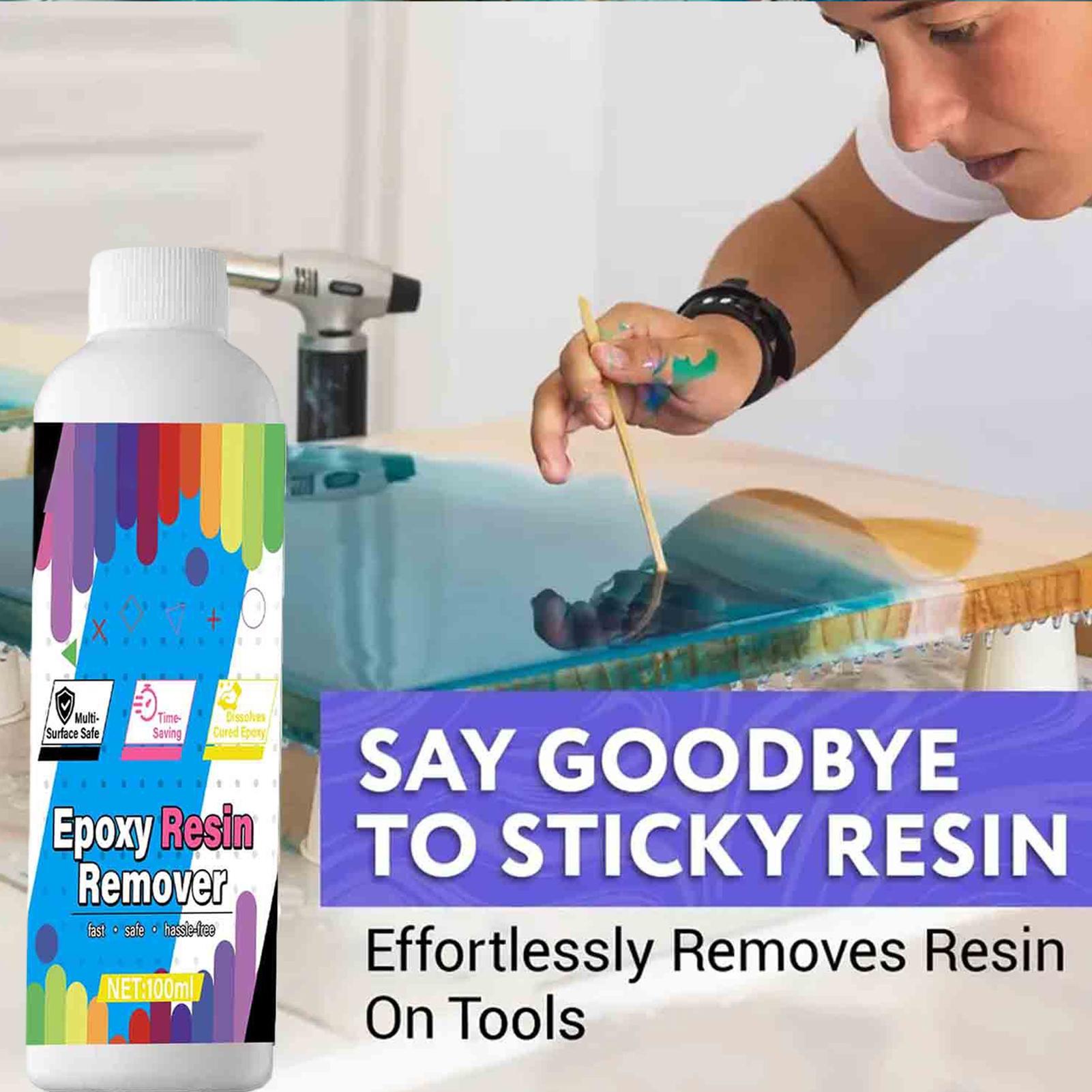 Resin Remover Gel 100ml Epoxy  – обзор и цена Art And Craft Studio