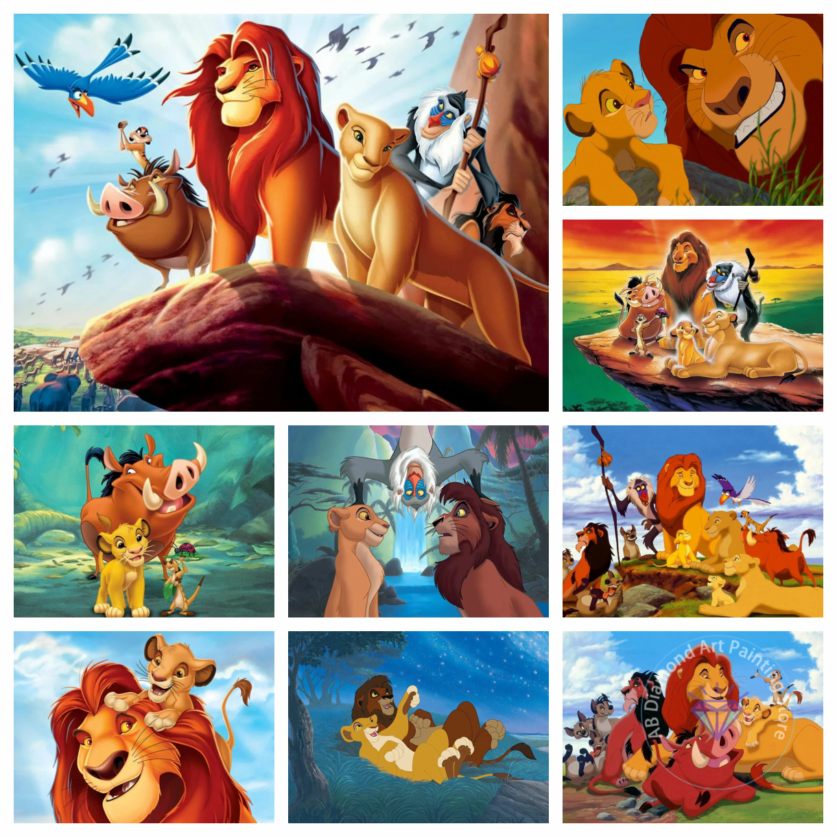 The Lion King AB Diamond Paint – обзор и цена Art Craft Lion