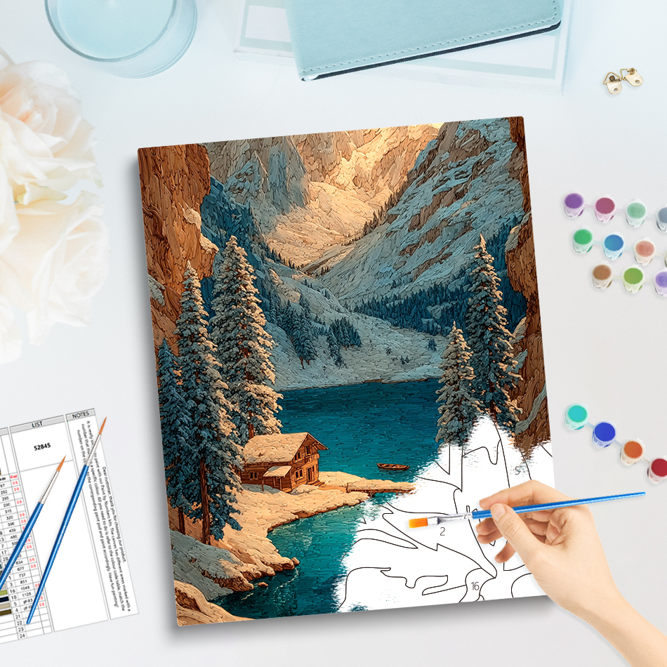 1pc frameless Painting By Numb – обзор и цена Art Craft Village