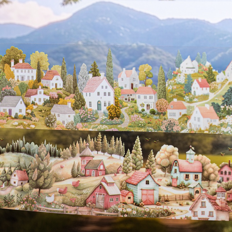 6 Rolls 6Cm×200Cm Village Them – обзор и цена Art Craft Village