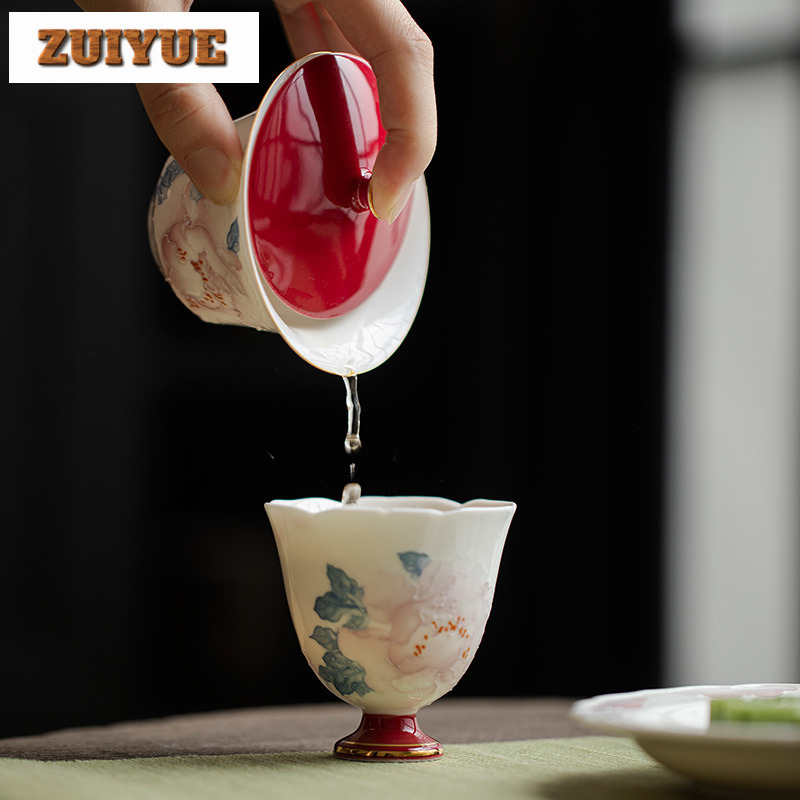 100ml Hand Drawn Peony Gaiwan  – обзор и цена Art And Craft Exclusives