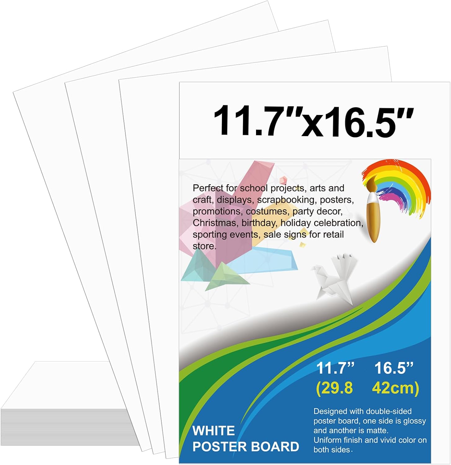 25 Pack White Poster Board 11. – обзор и цена Art Craft In Paper