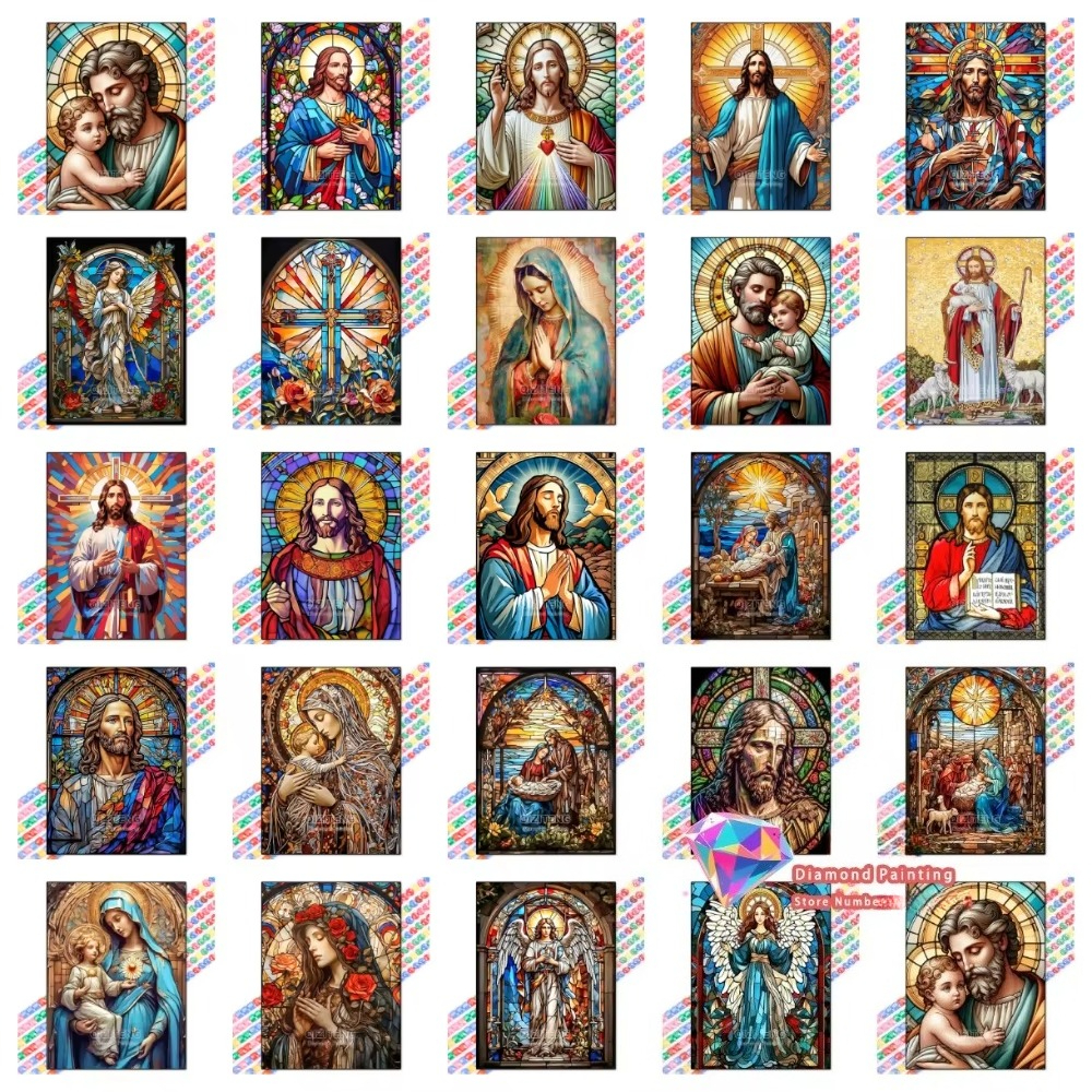 1PC frameless Easter Jesus Squ – обзор и цена Art Craft Easter