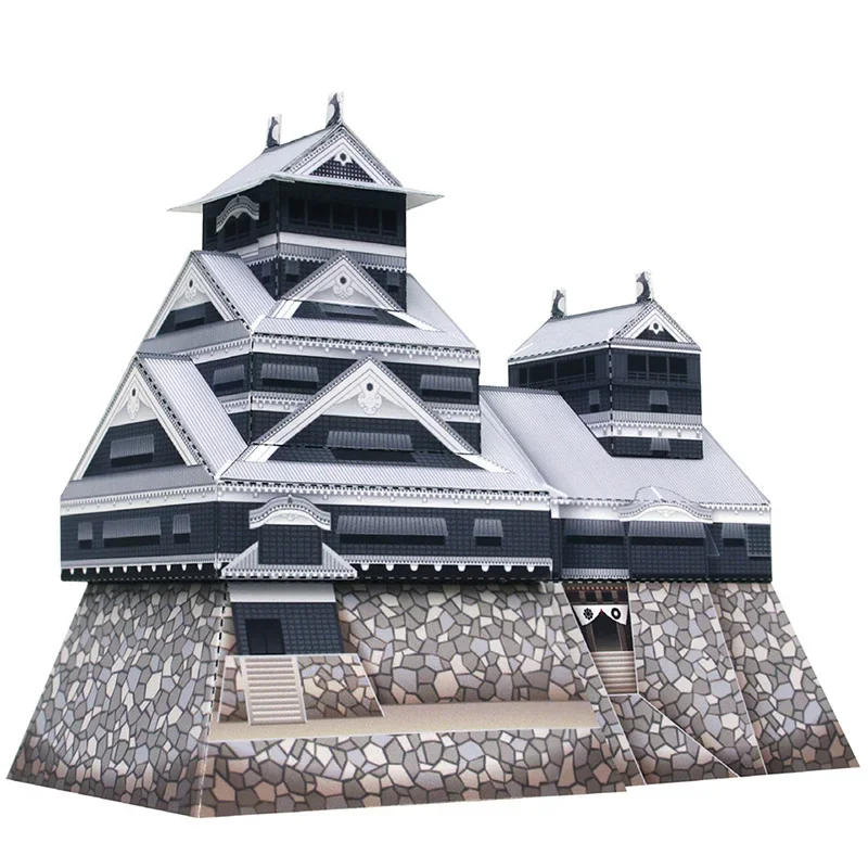 Japan Kumamoto Castle Folding  – обзор и цена Art Craft Building